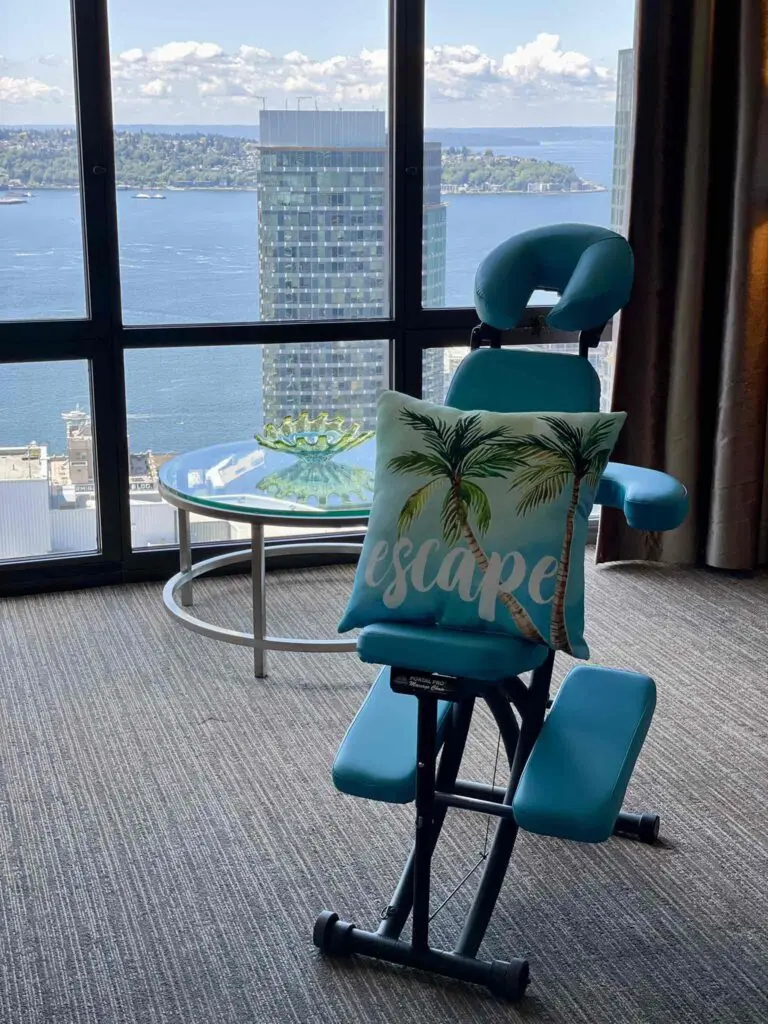 Chair massage Seattle